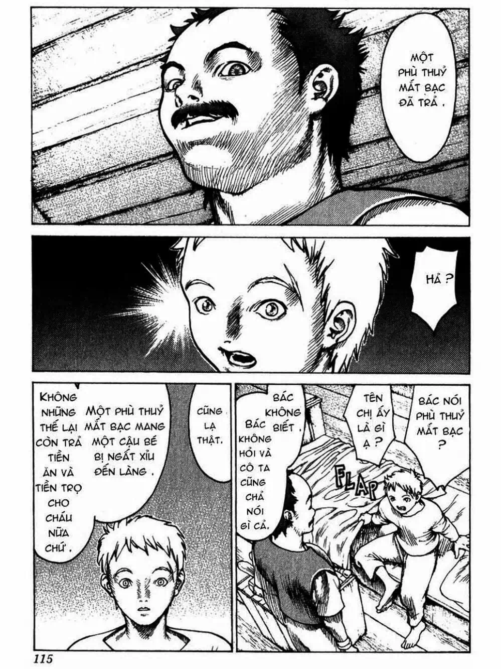 Truyện Tranh Claymore Mắt Bạc trang 4