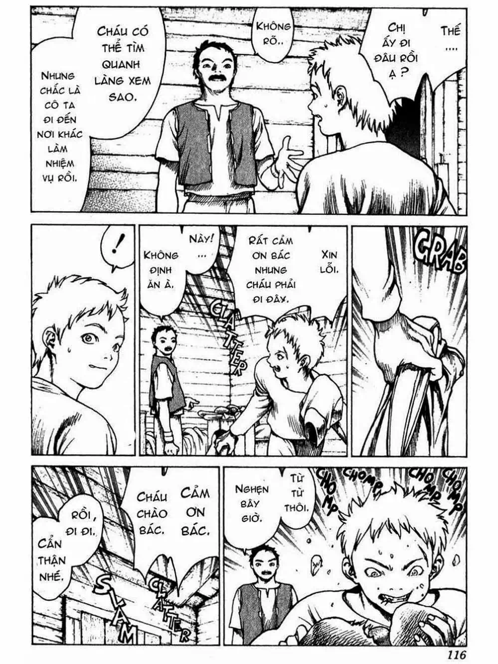 Truyện Tranh Claymore Mắt Bạc trang 4