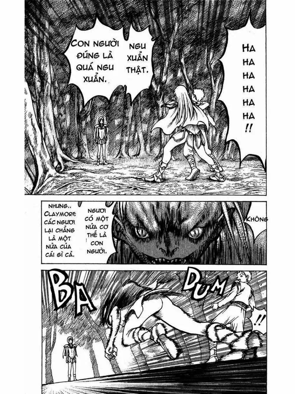 Truyện Tranh Claymore Mắt Bạc trang 4