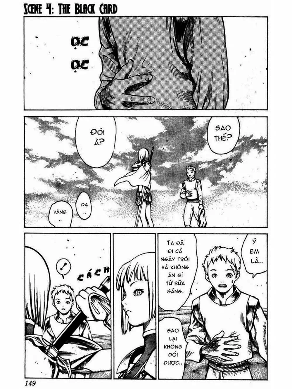 Truyện Tranh Claymore Mắt Bạc trang 4