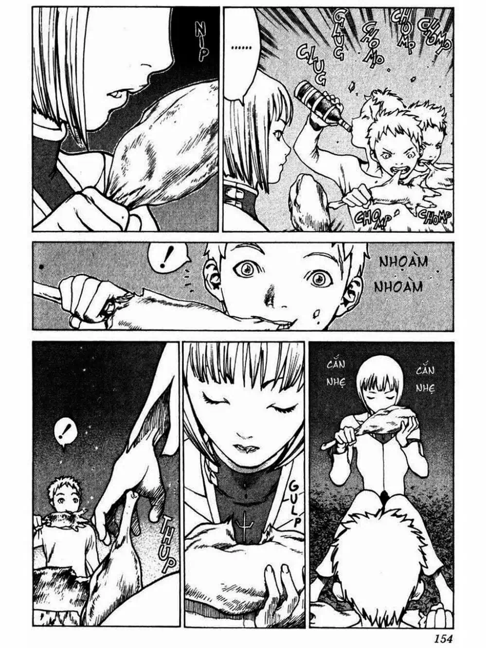Truyện Tranh Claymore Mắt Bạc trang 4