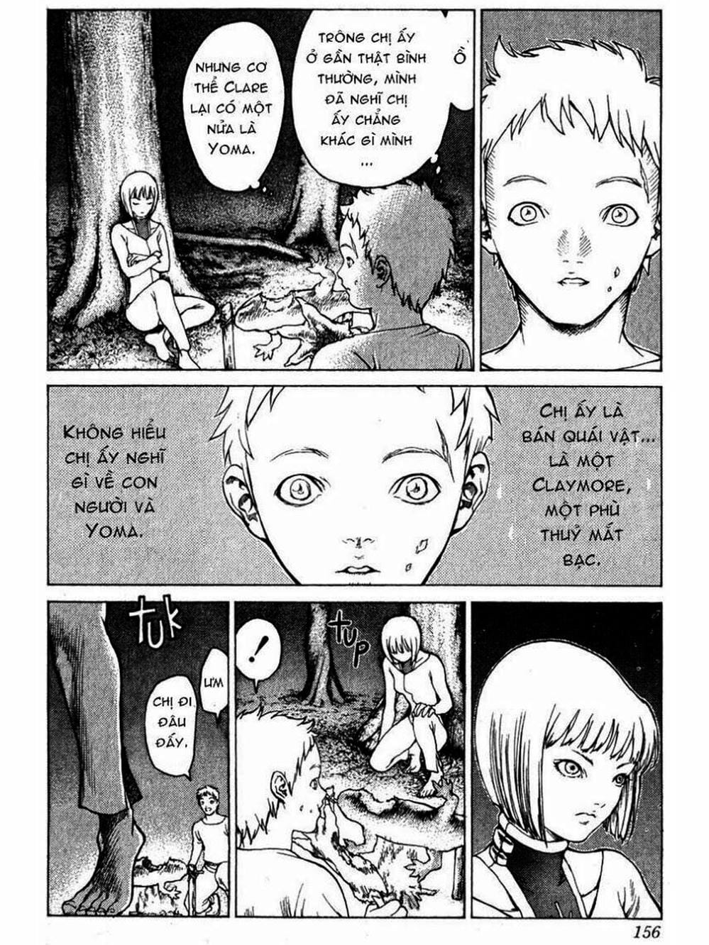 Truyện Tranh Claymore Mắt Bạc trang 4