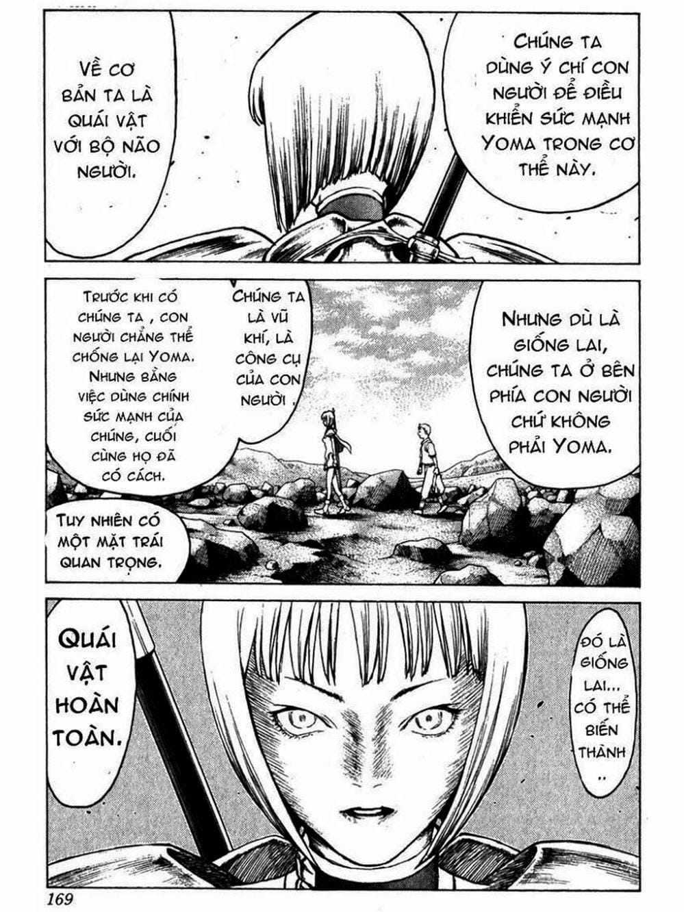 Truyện Tranh Claymore Mắt Bạc trang 4