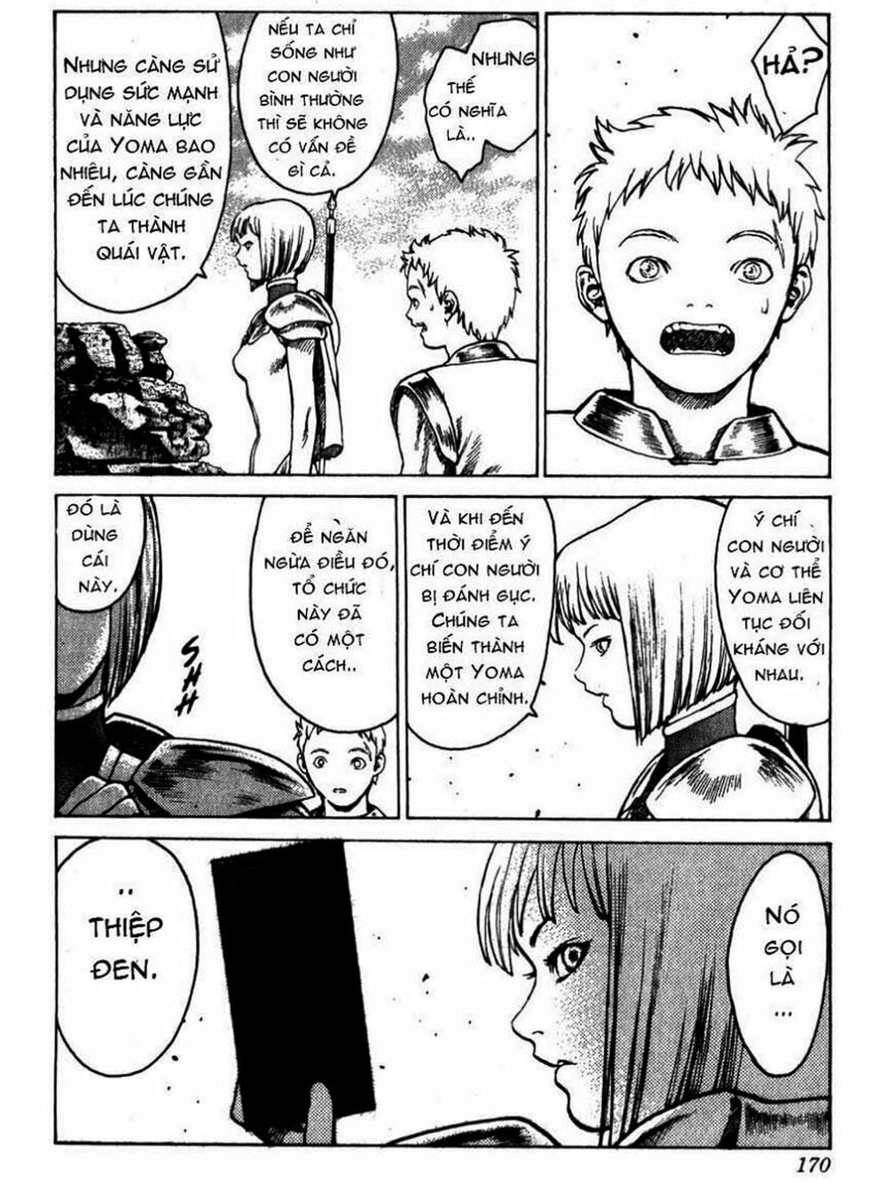 Truyện Tranh Claymore Mắt Bạc trang 4