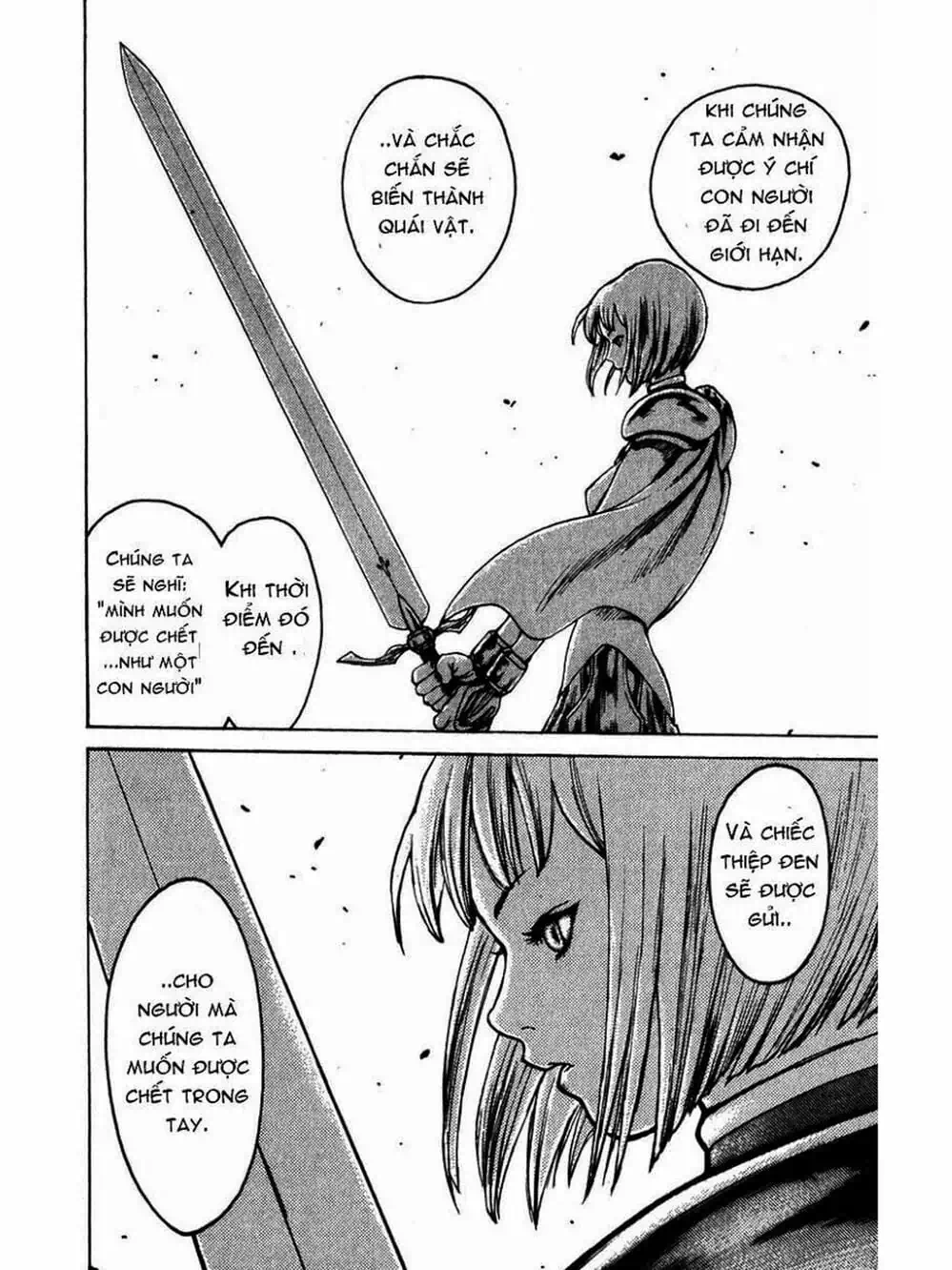 Truyện Tranh Claymore Mắt Bạc trang 4
