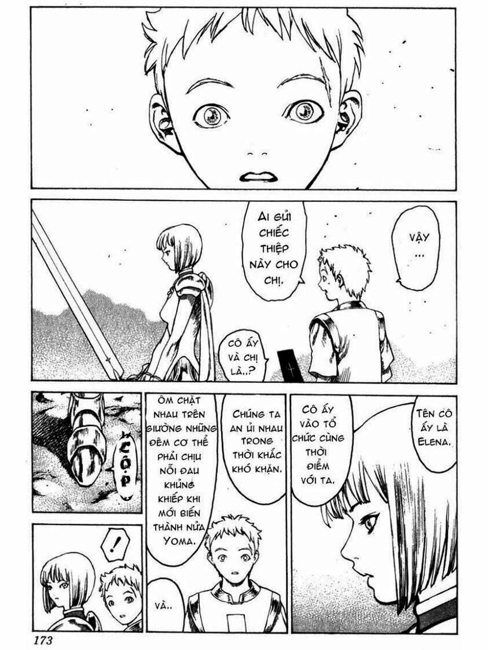Truyện Tranh Claymore Mắt Bạc trang 4