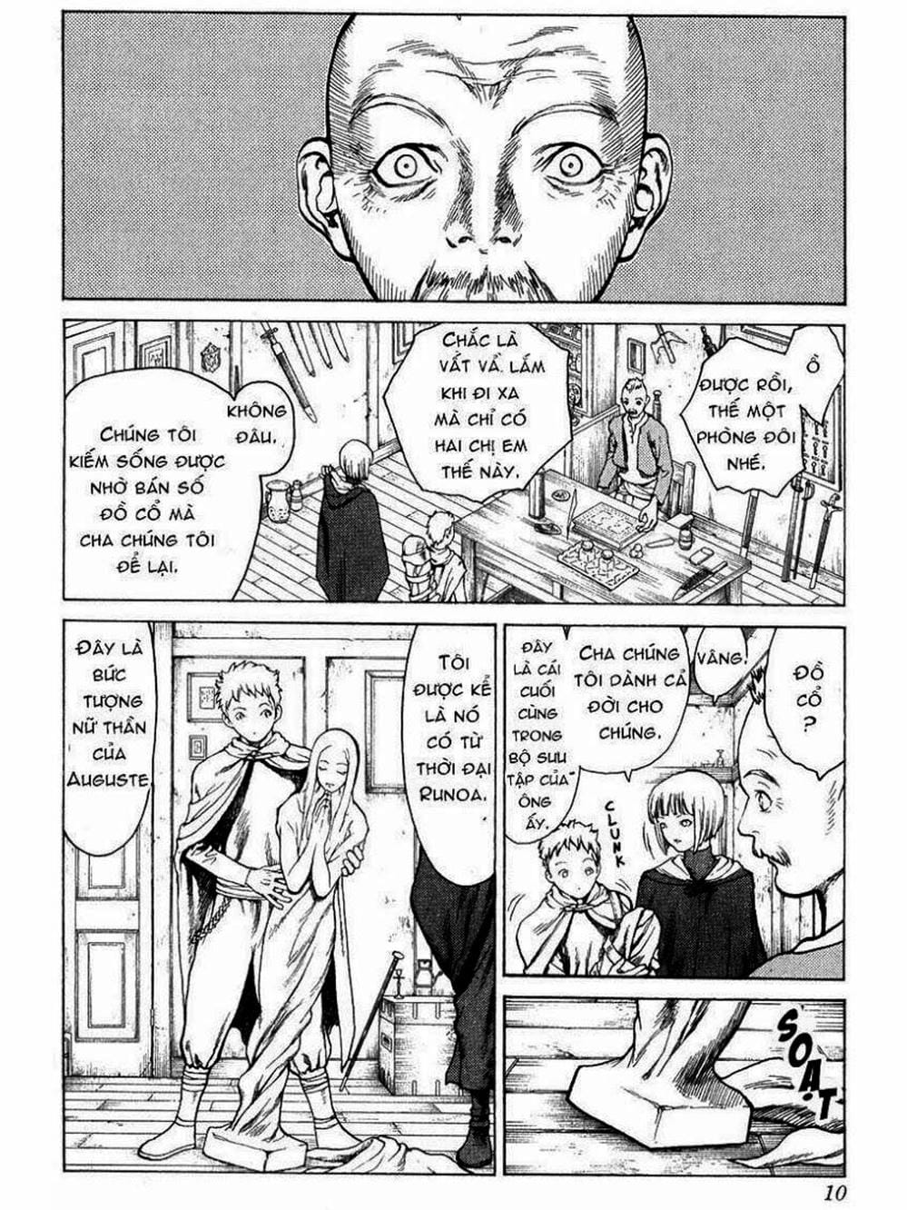 Truyện Tranh Claymore Mắt Bạc trang 4