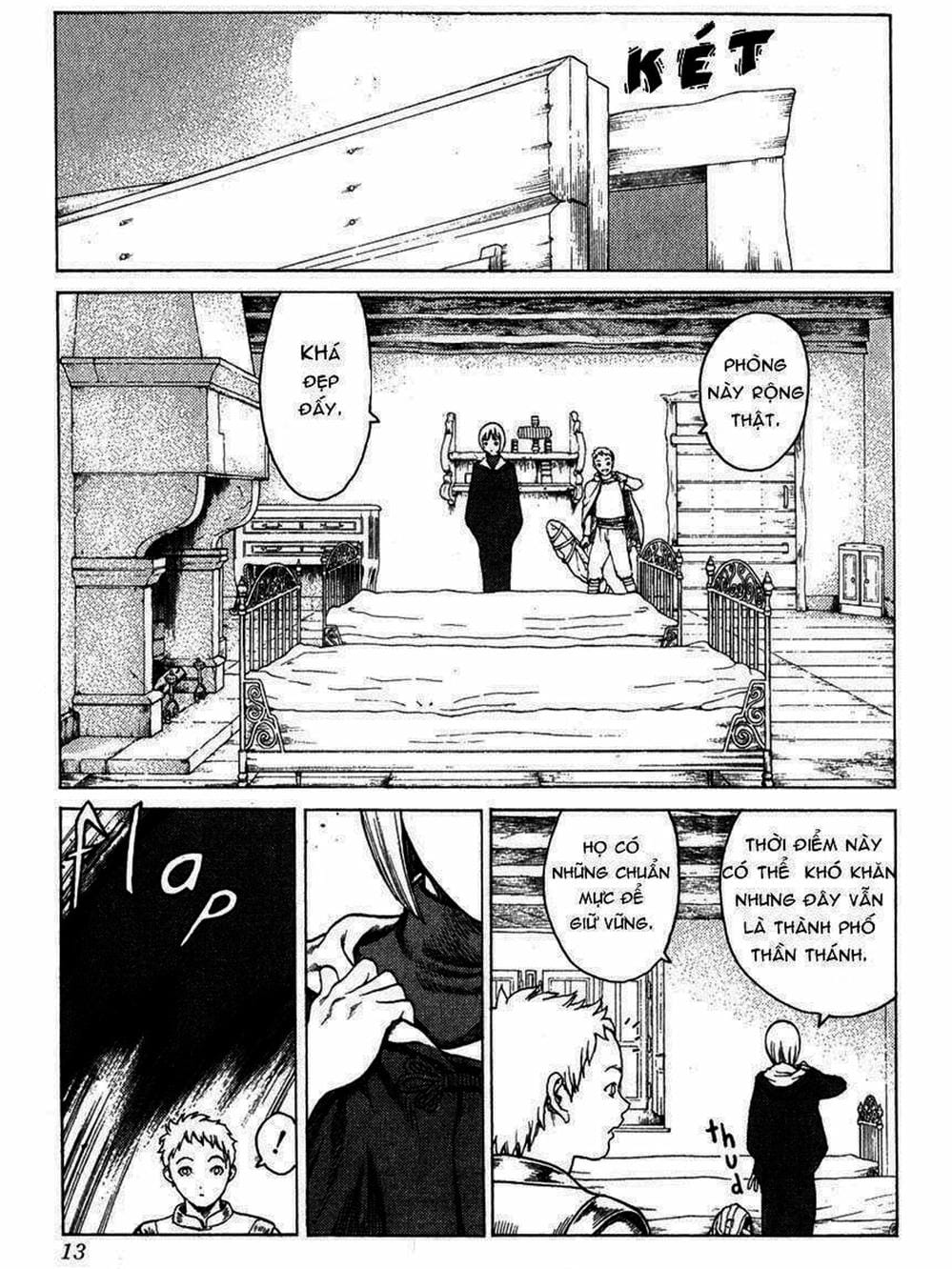 Truyện Tranh Claymore Mắt Bạc trang 4