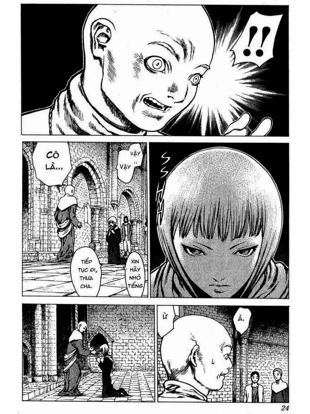 Truyện Tranh Claymore Mắt Bạc trang 4