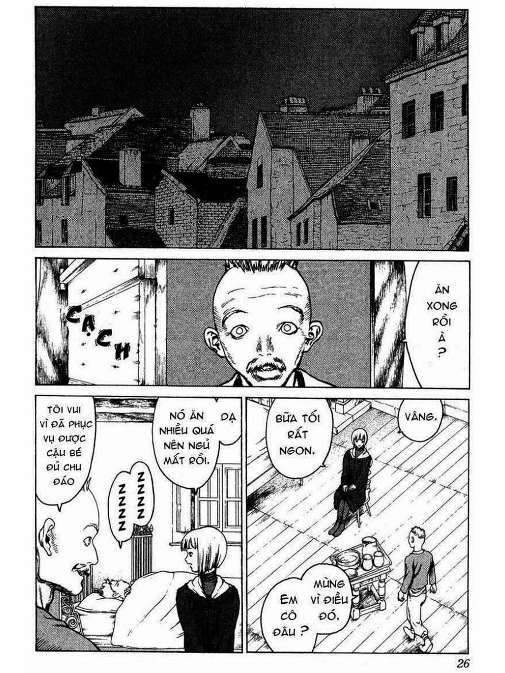 Truyện Tranh Claymore Mắt Bạc trang 4