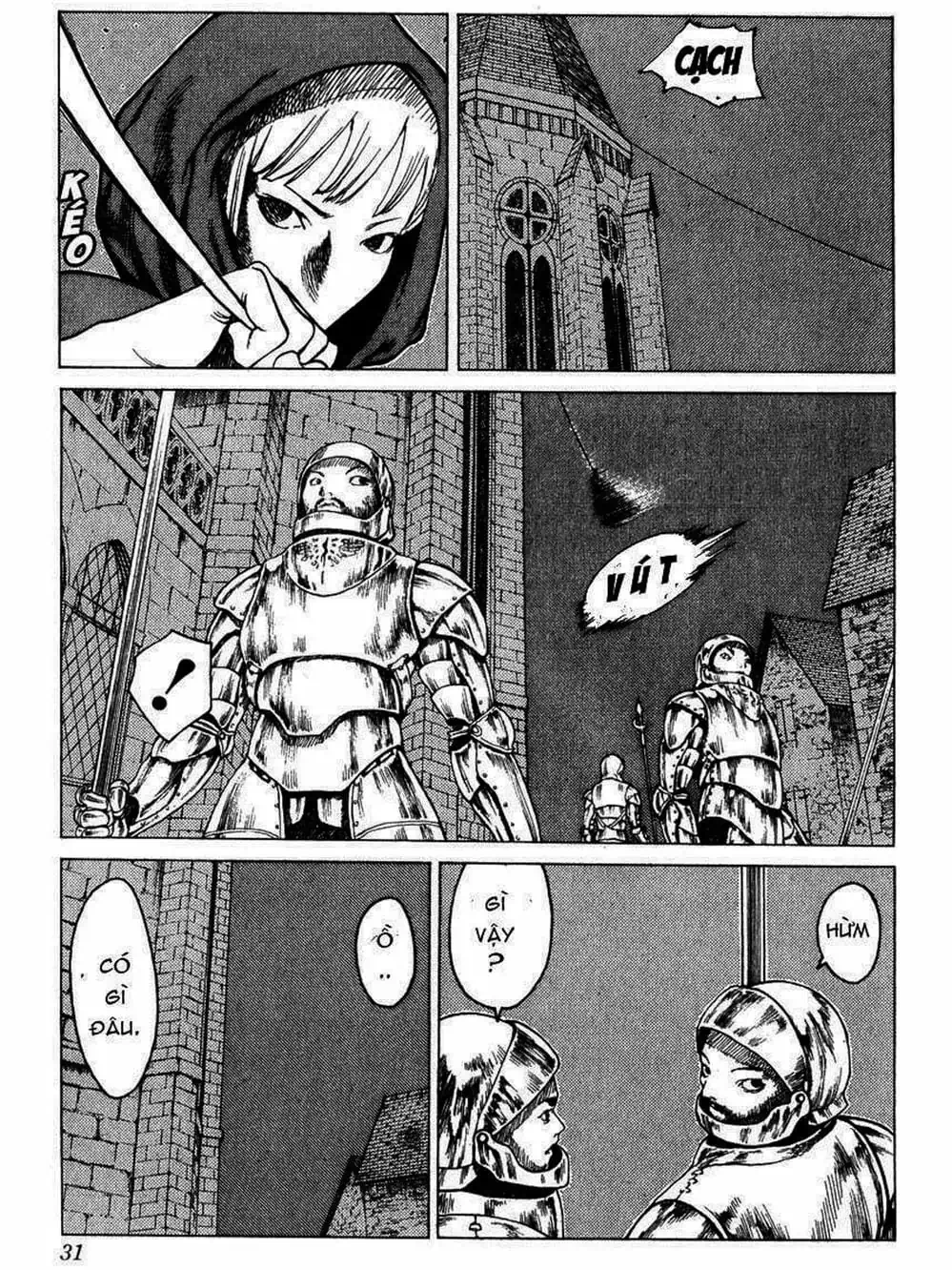 Truyện Tranh Claymore Mắt Bạc trang 4