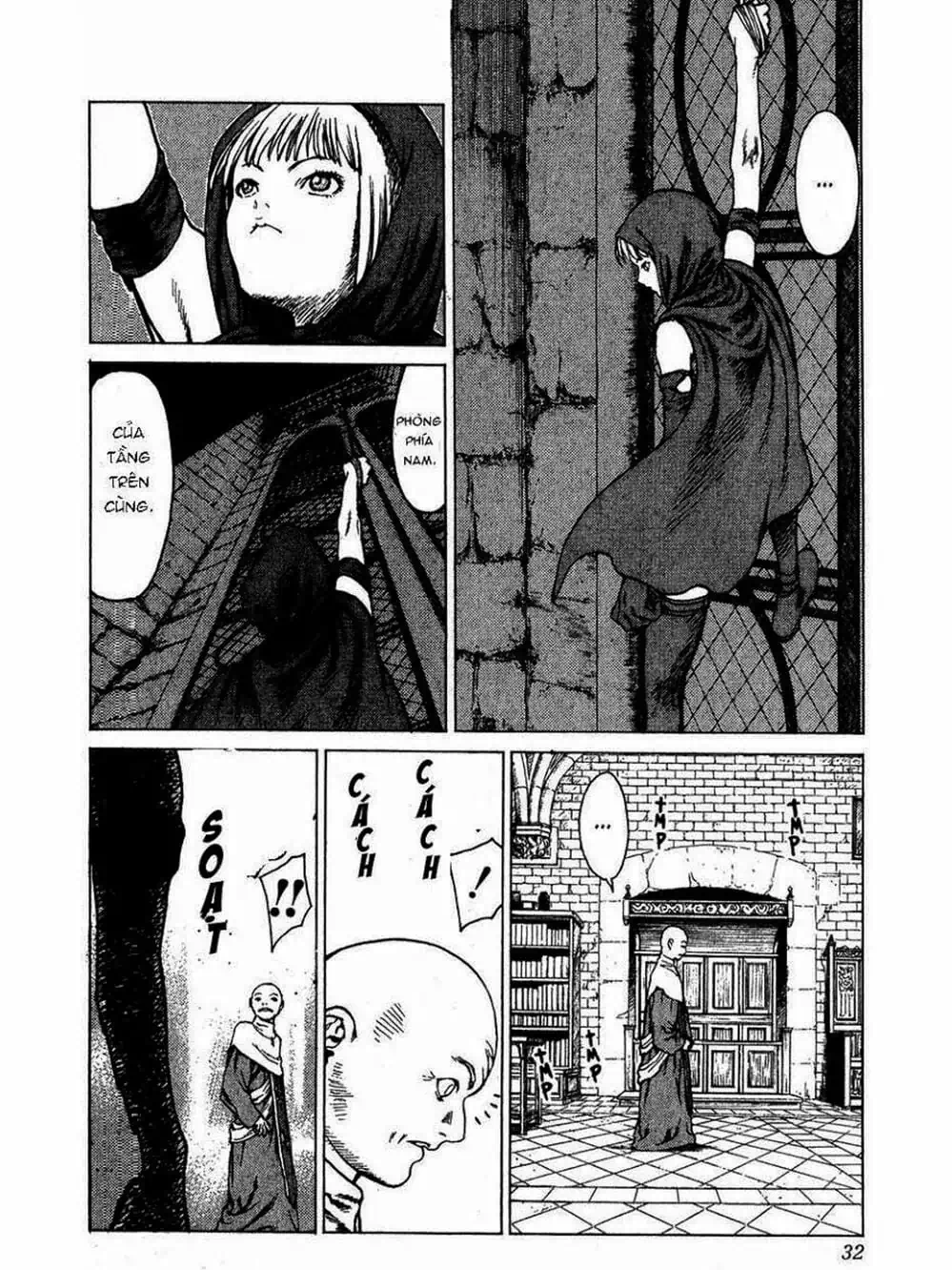 Truyện Tranh Claymore Mắt Bạc trang 4