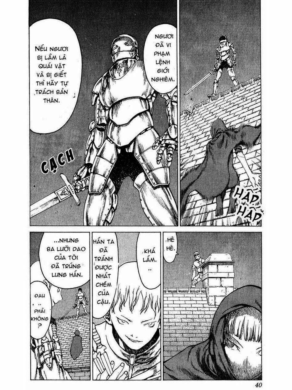 Truyện Tranh Claymore Mắt Bạc trang 4