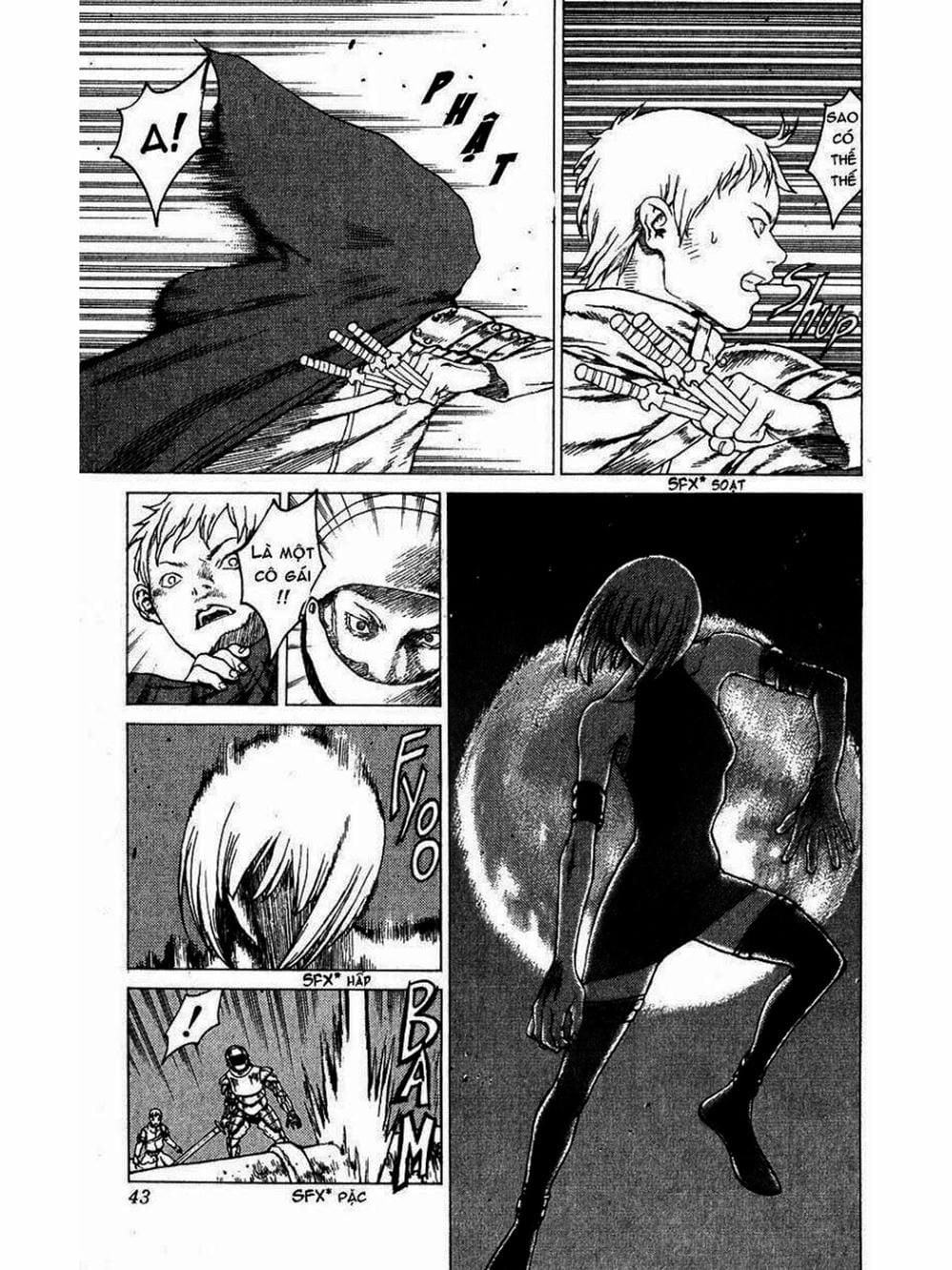 Truyện Tranh Claymore Mắt Bạc trang 4