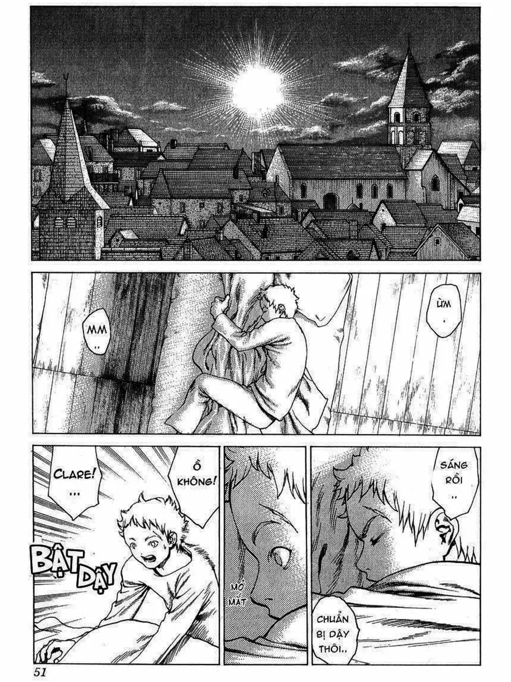 Truyện Tranh Claymore Mắt Bạc trang 4