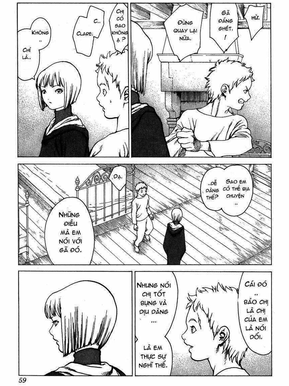 Truyện Tranh Claymore Mắt Bạc trang 4