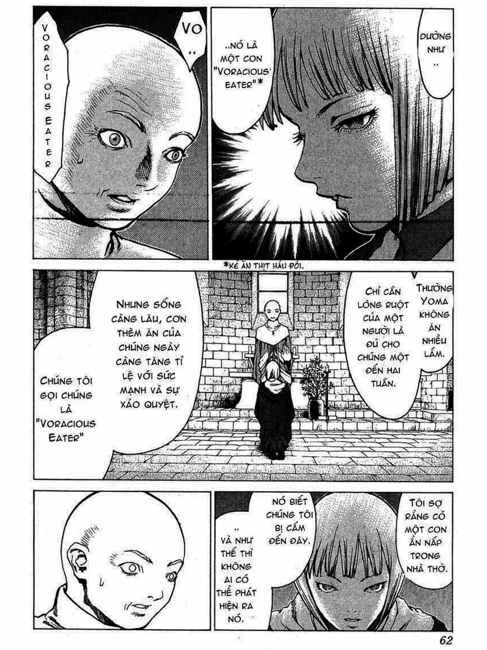 Truyện Tranh Claymore Mắt Bạc trang 4