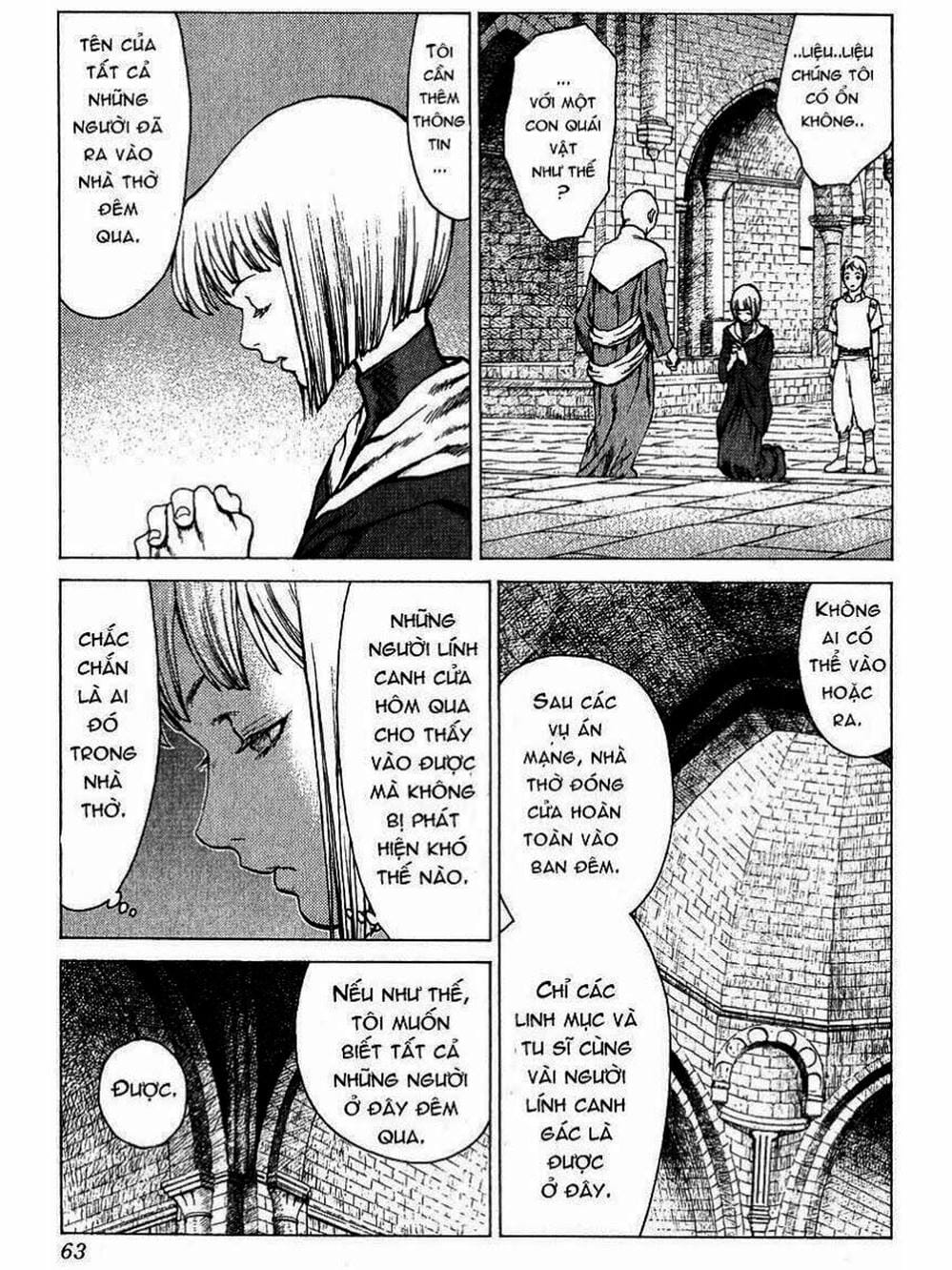 Truyện Tranh Claymore Mắt Bạc trang 4