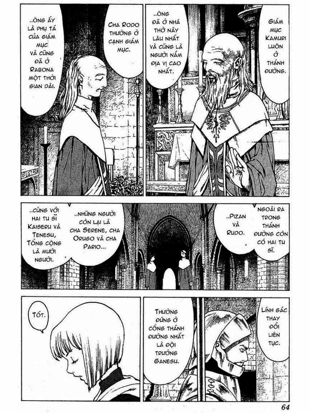Truyện Tranh Claymore Mắt Bạc trang 4