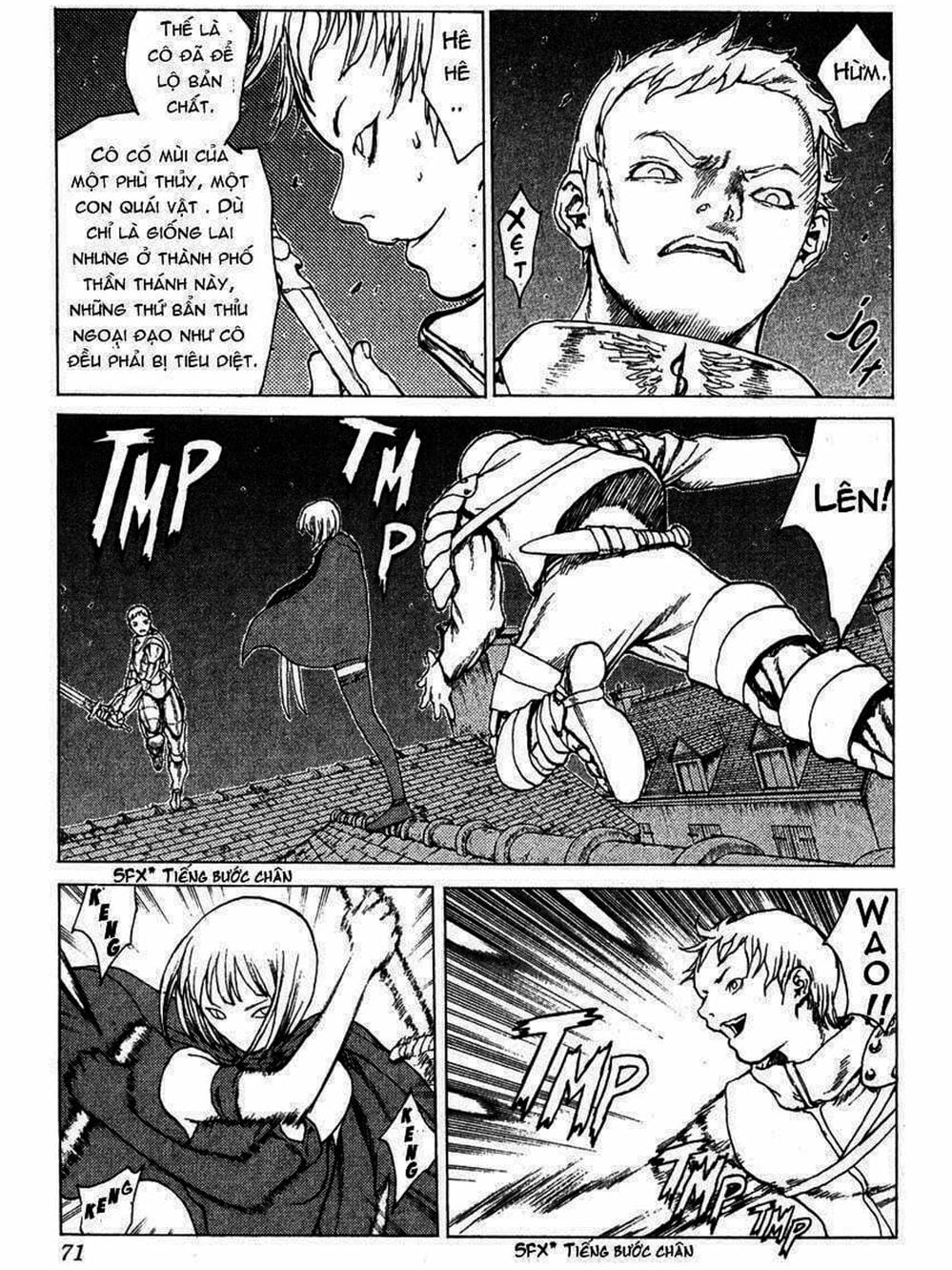 Truyện Tranh Claymore Mắt Bạc trang 4