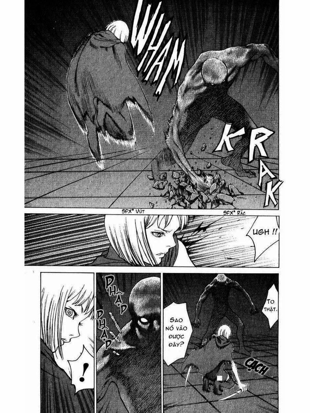 Truyện Tranh Claymore Mắt Bạc trang 4