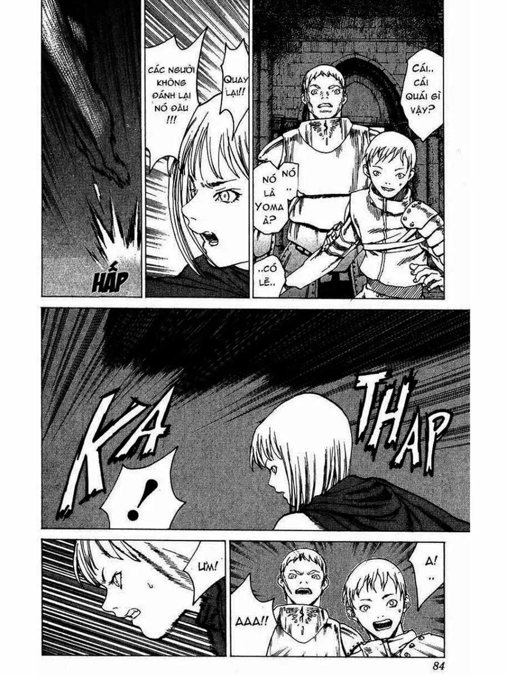 Truyện Tranh Claymore Mắt Bạc trang 4