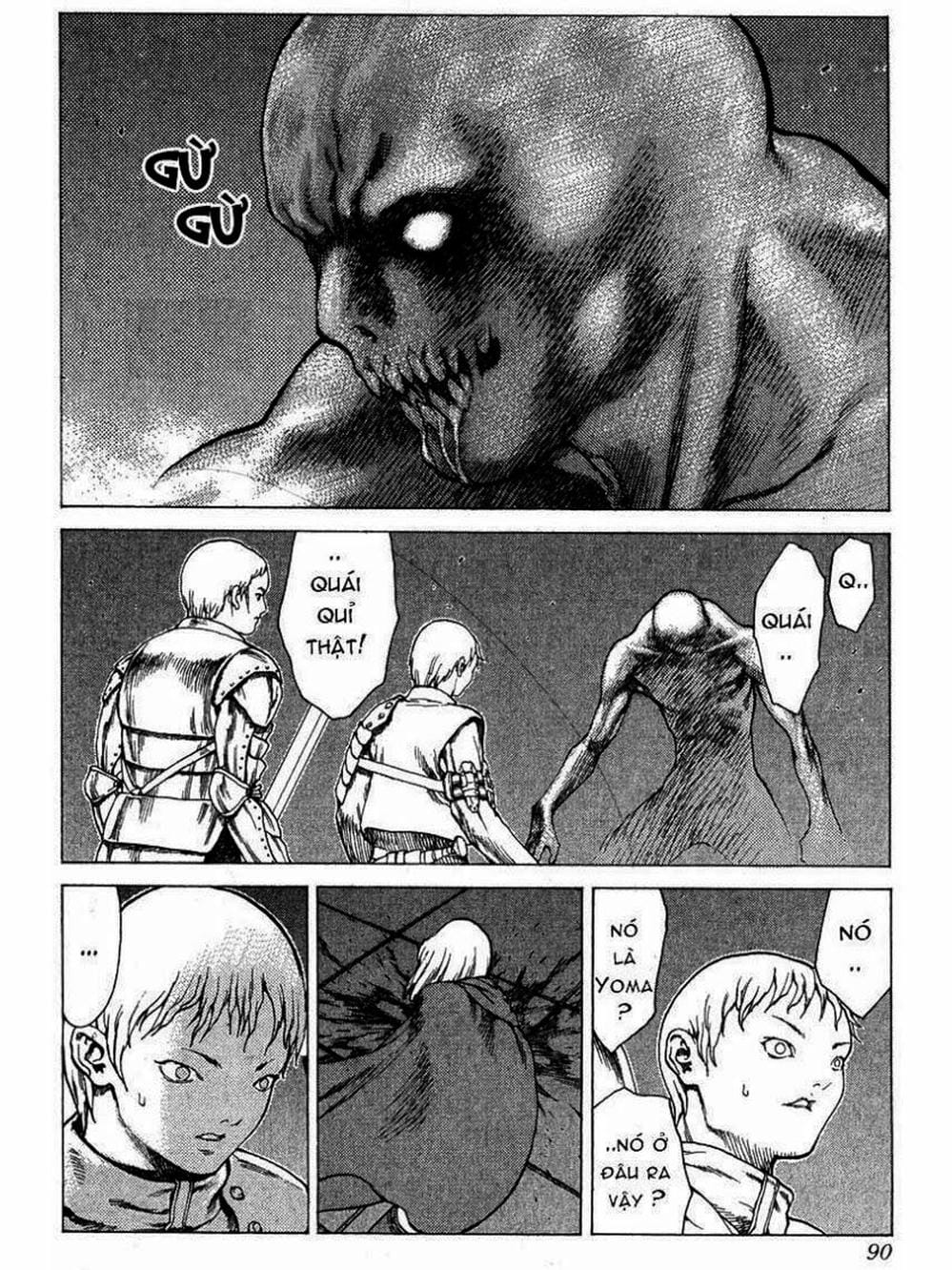 Truyện Tranh Claymore Mắt Bạc trang 4