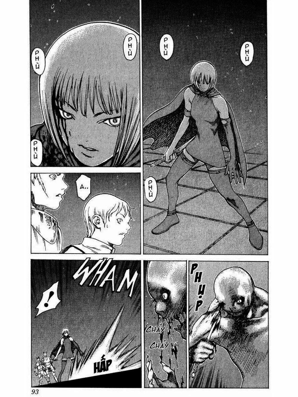 Truyện Tranh Claymore Mắt Bạc trang 4