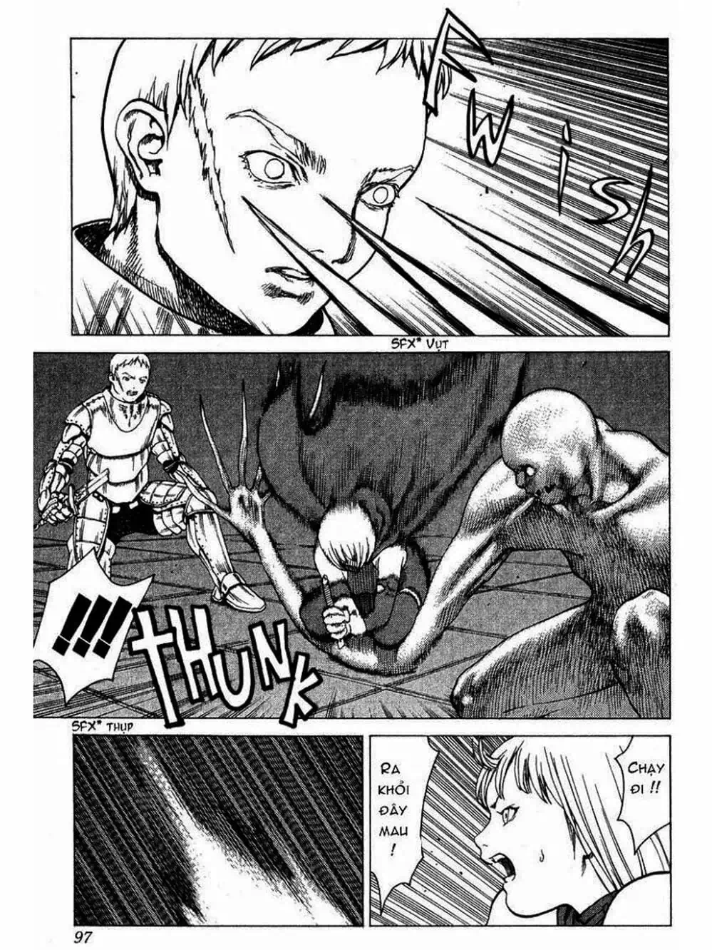 Truyện Tranh Claymore Mắt Bạc trang 4