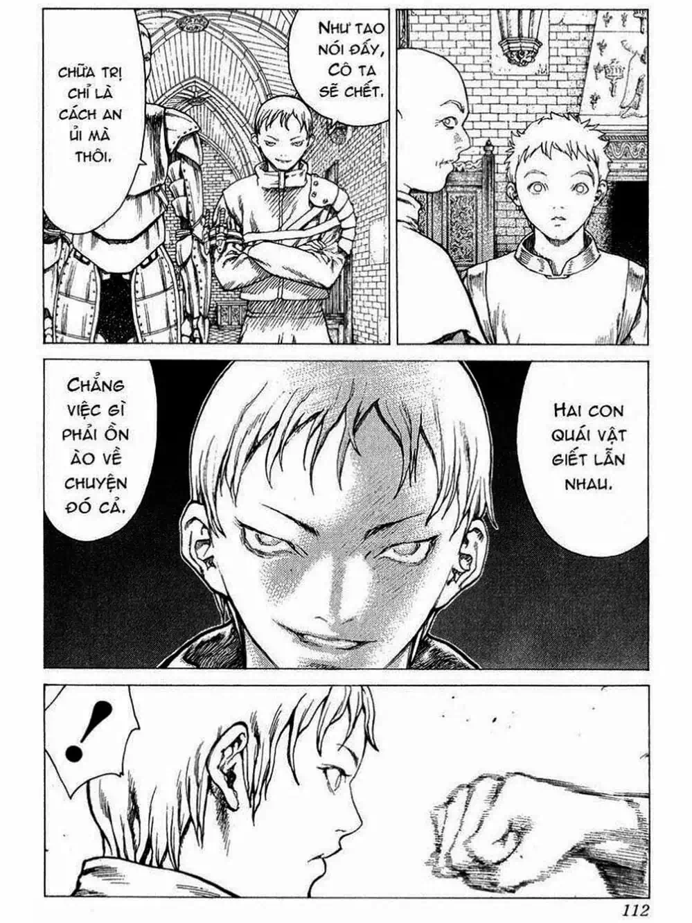 Truyện Tranh Claymore Mắt Bạc trang 4