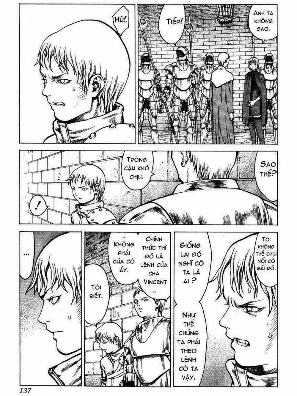 Truyện Tranh Claymore Mắt Bạc trang 4