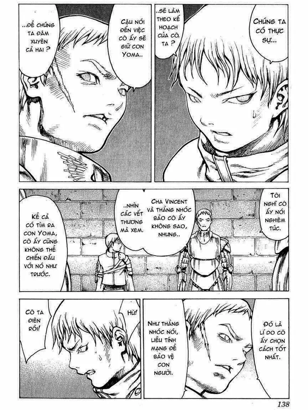 Truyện Tranh Claymore Mắt Bạc trang 4