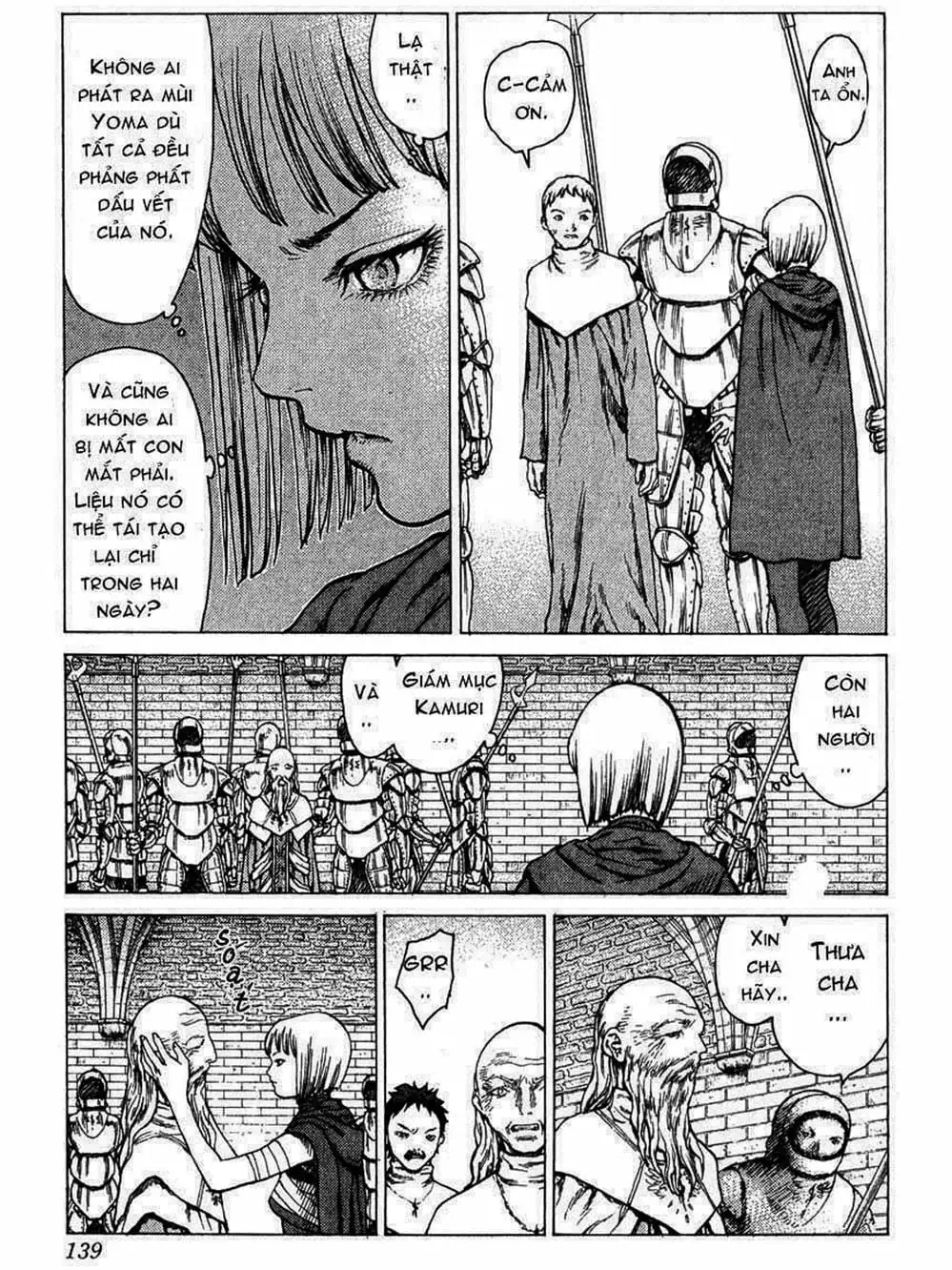 Truyện Tranh Claymore Mắt Bạc trang 4