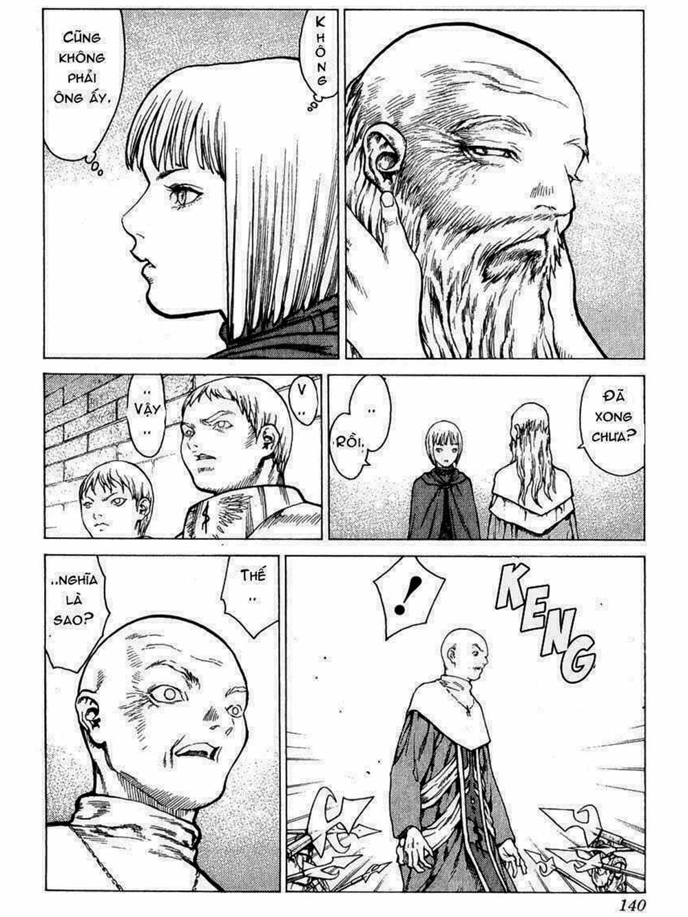 Truyện Tranh Claymore Mắt Bạc trang 4