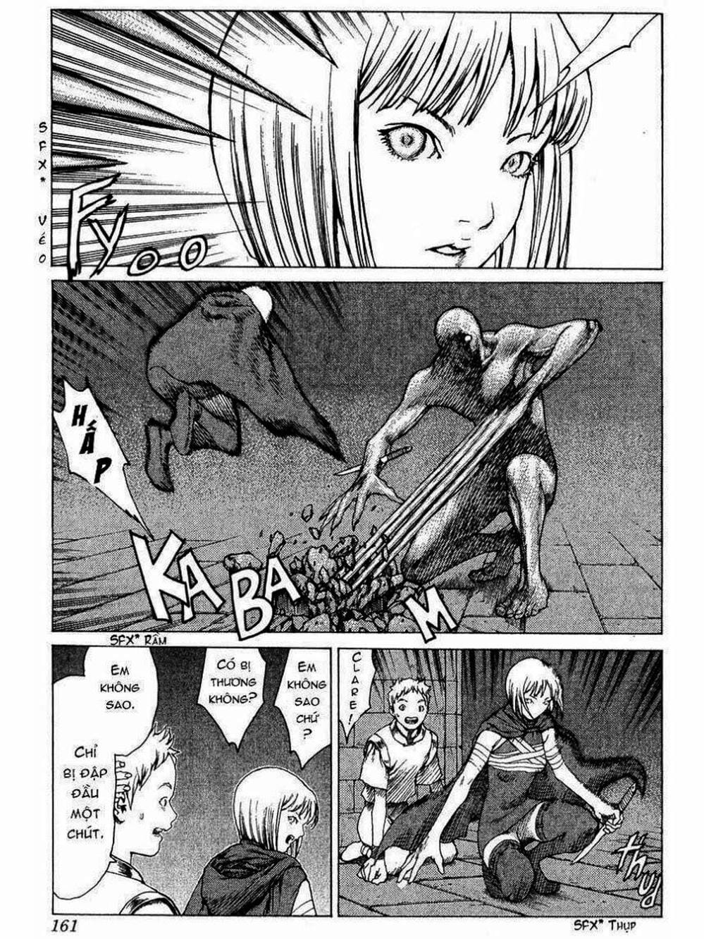 Truyện Tranh Claymore Mắt Bạc trang 4