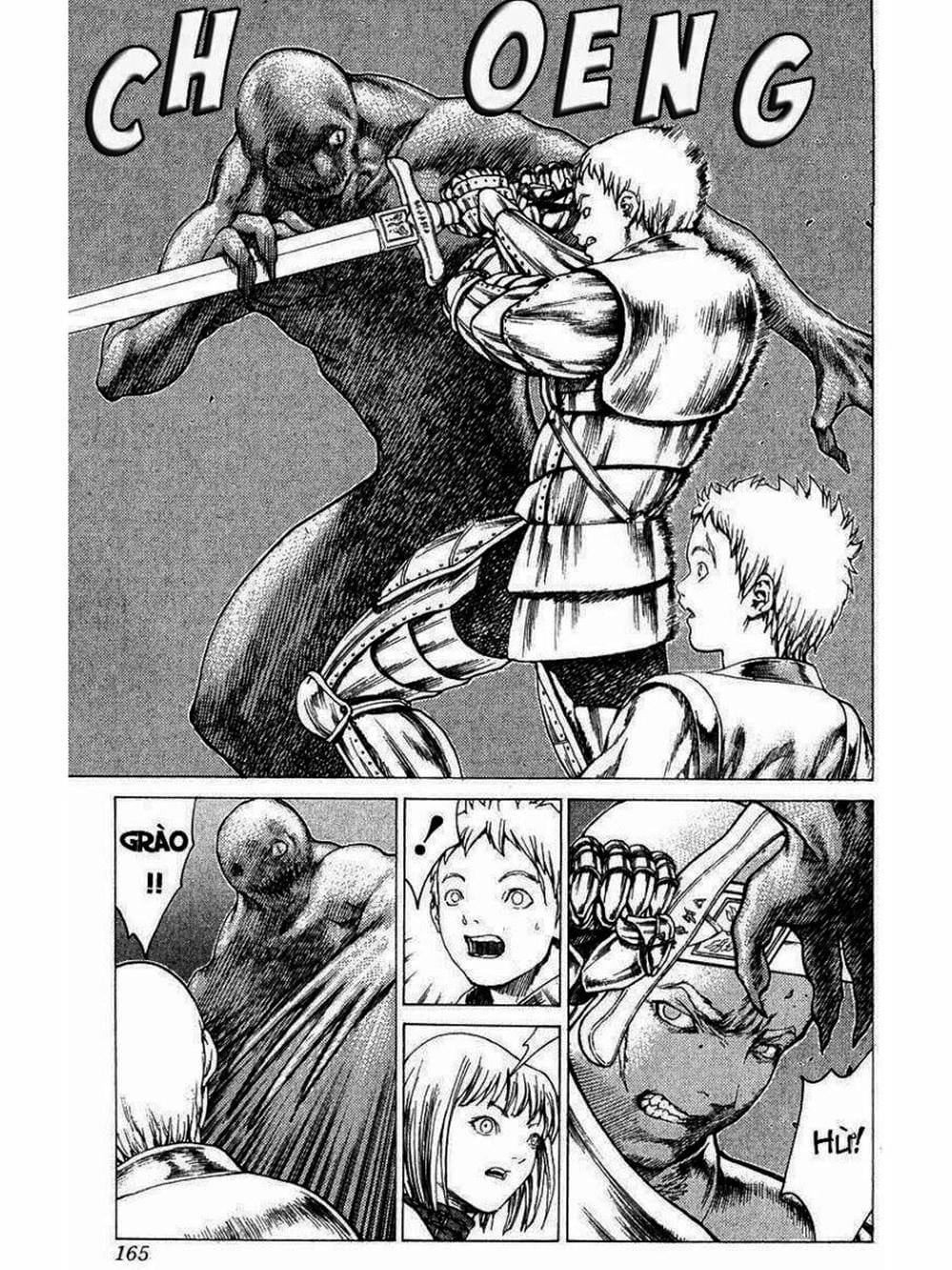 Truyện Tranh Claymore Mắt Bạc trang 4