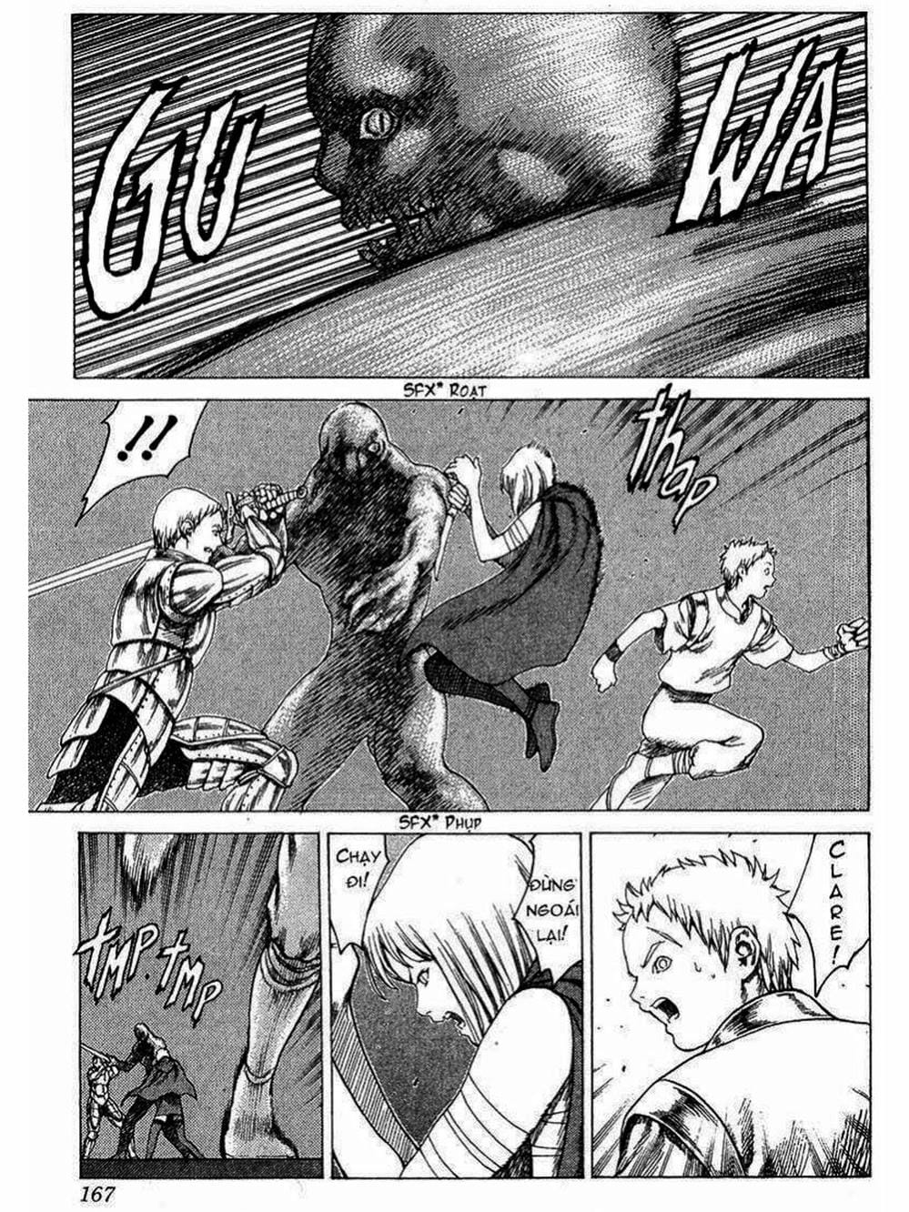 Truyện Tranh Claymore Mắt Bạc trang 4