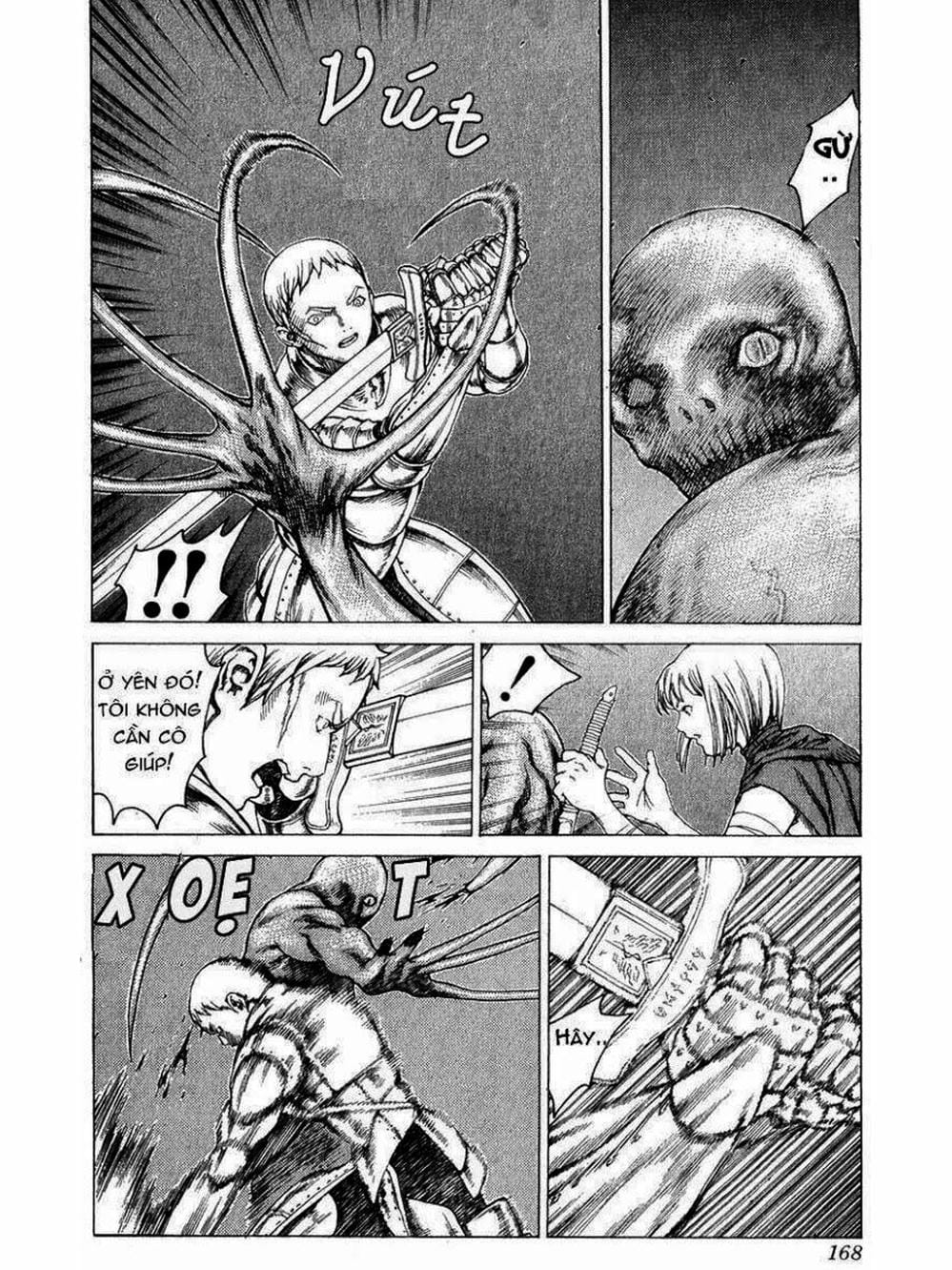 Truyện Tranh Claymore Mắt Bạc trang 4