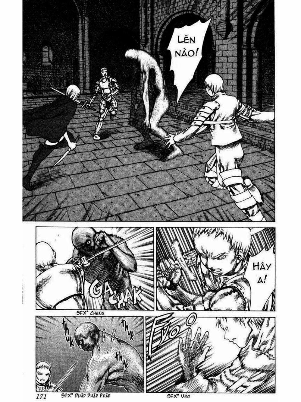 Truyện Tranh Claymore Mắt Bạc trang 4