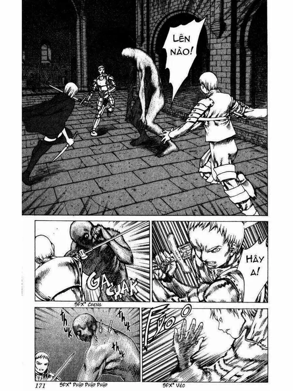 Truyện Tranh Claymore Mắt Bạc trang 4