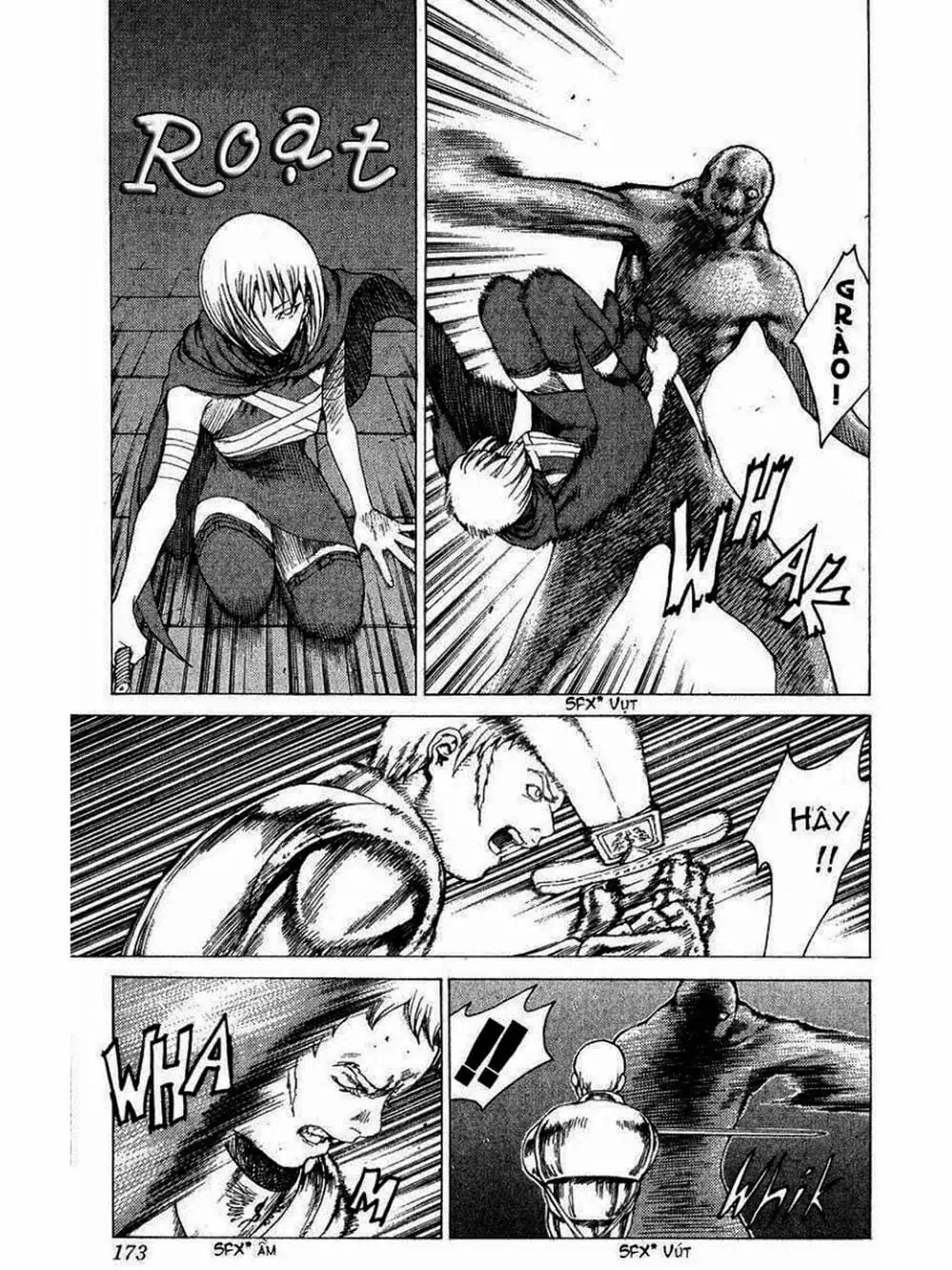 Truyện Tranh Claymore Mắt Bạc trang 4
