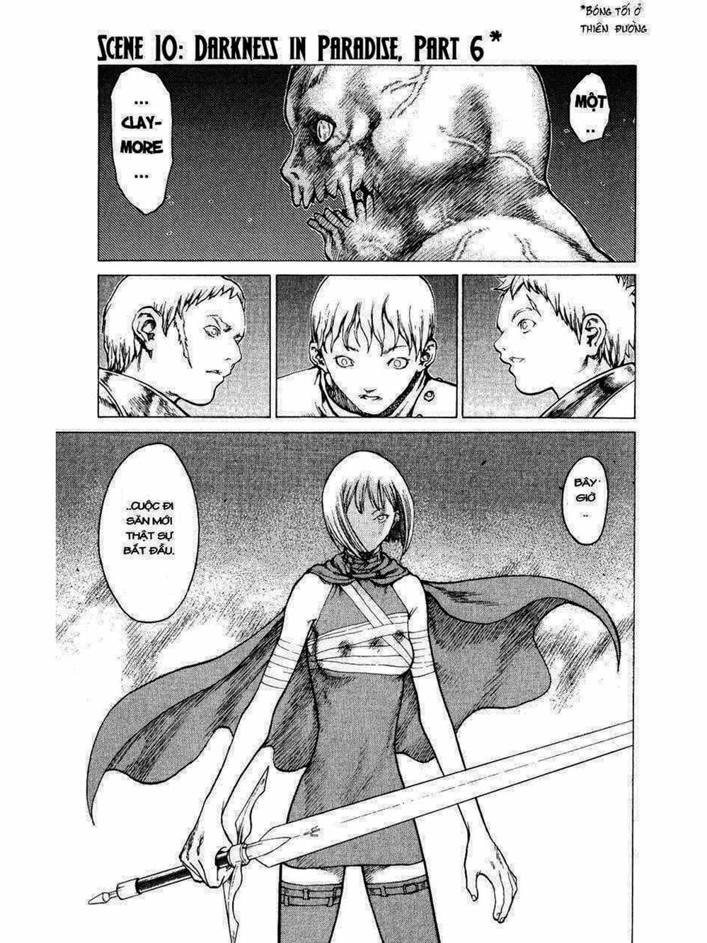 Truyện Tranh Claymore Mắt Bạc trang 4