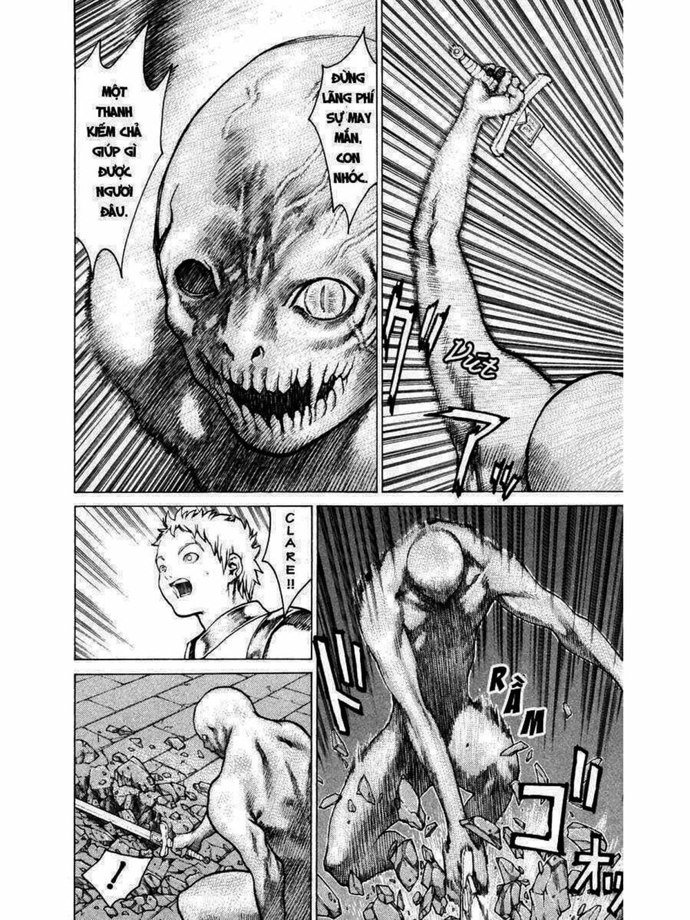 Truyện Tranh Claymore Mắt Bạc trang 4