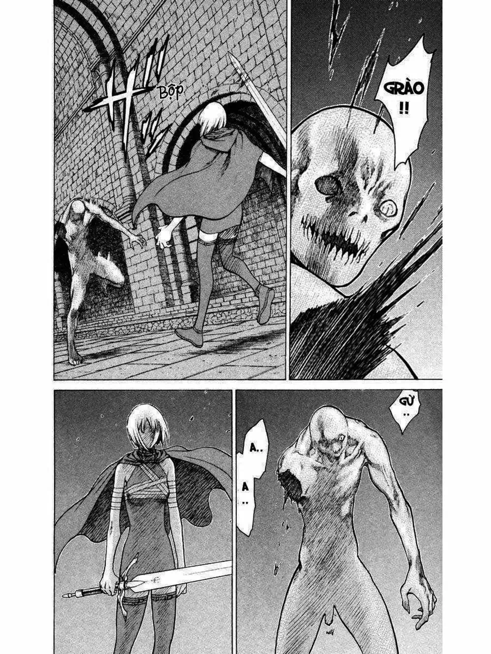 Truyện Tranh Claymore Mắt Bạc trang 4