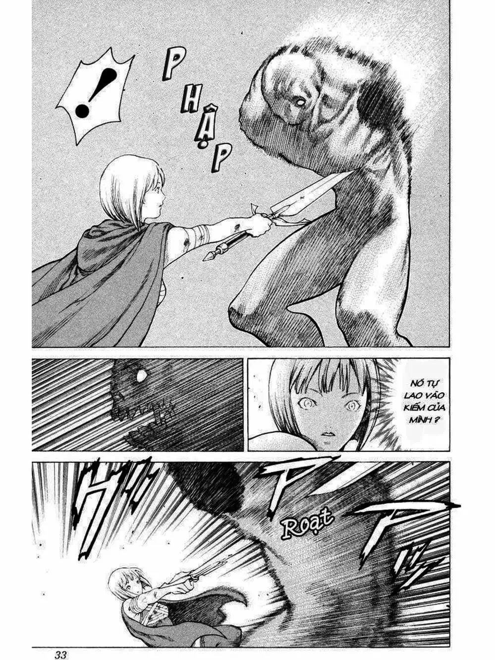 Truyện Tranh Claymore Mắt Bạc trang 4