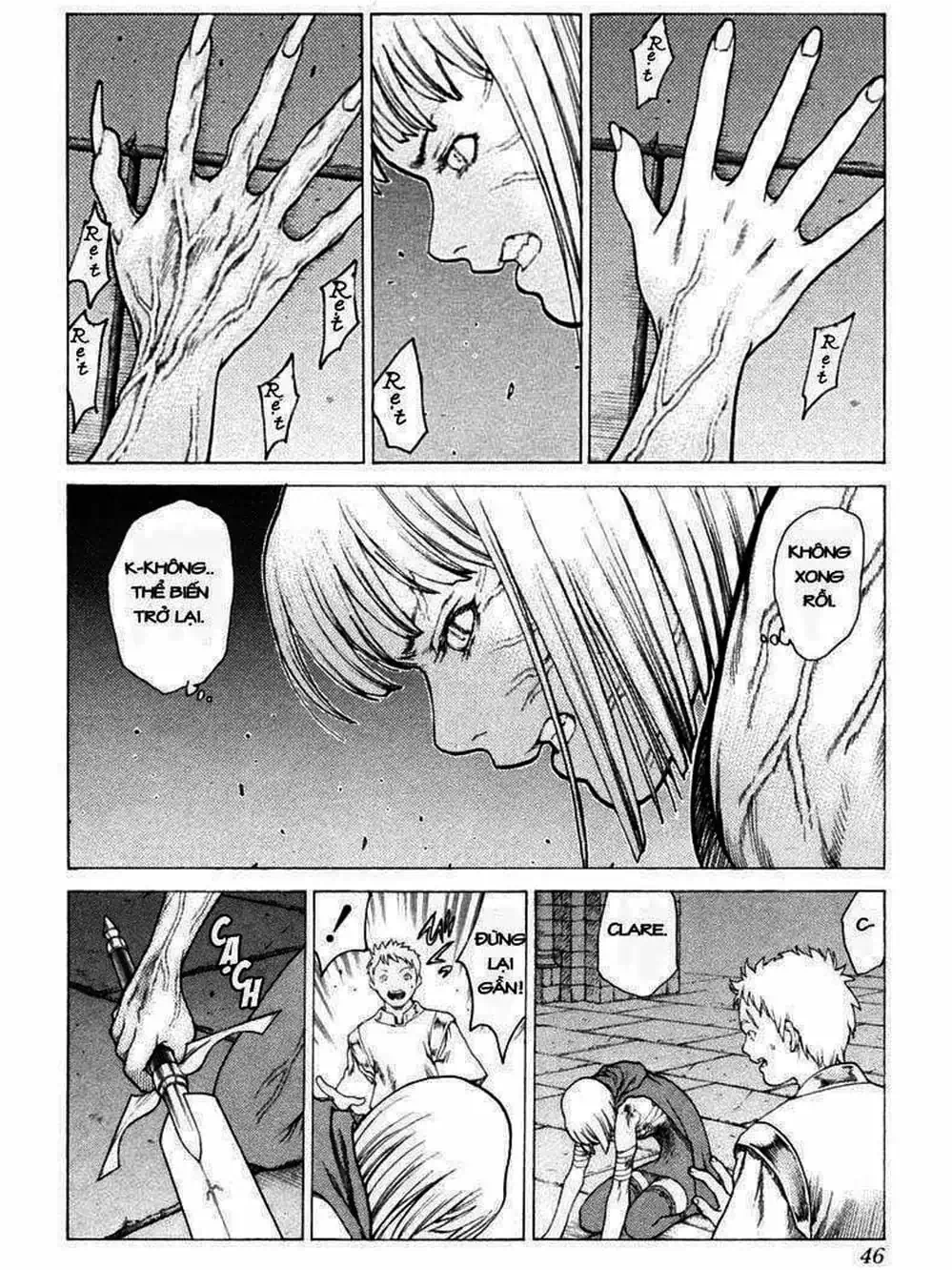 Truyện Tranh Claymore Mắt Bạc trang 4