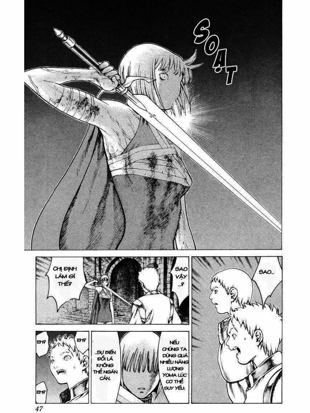 Truyện Tranh Claymore Mắt Bạc trang 4