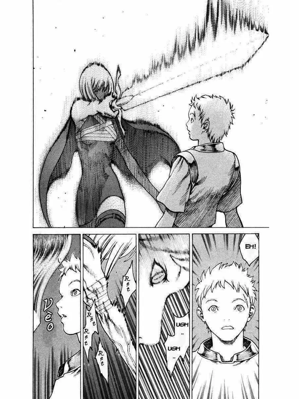 Truyện Tranh Claymore Mắt Bạc trang 4