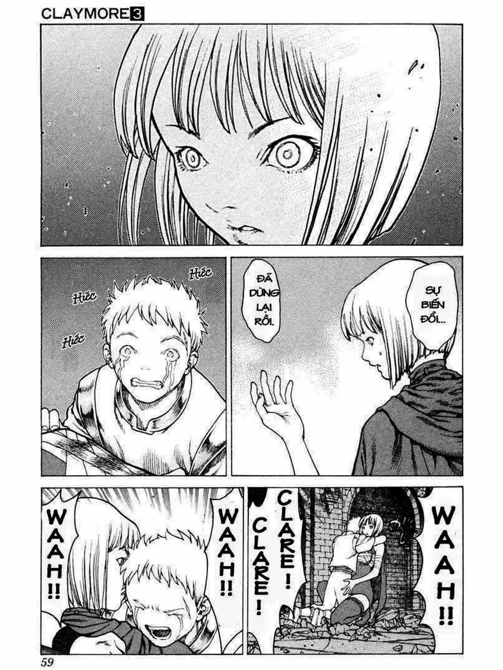 Truyện Tranh Claymore Mắt Bạc trang 4