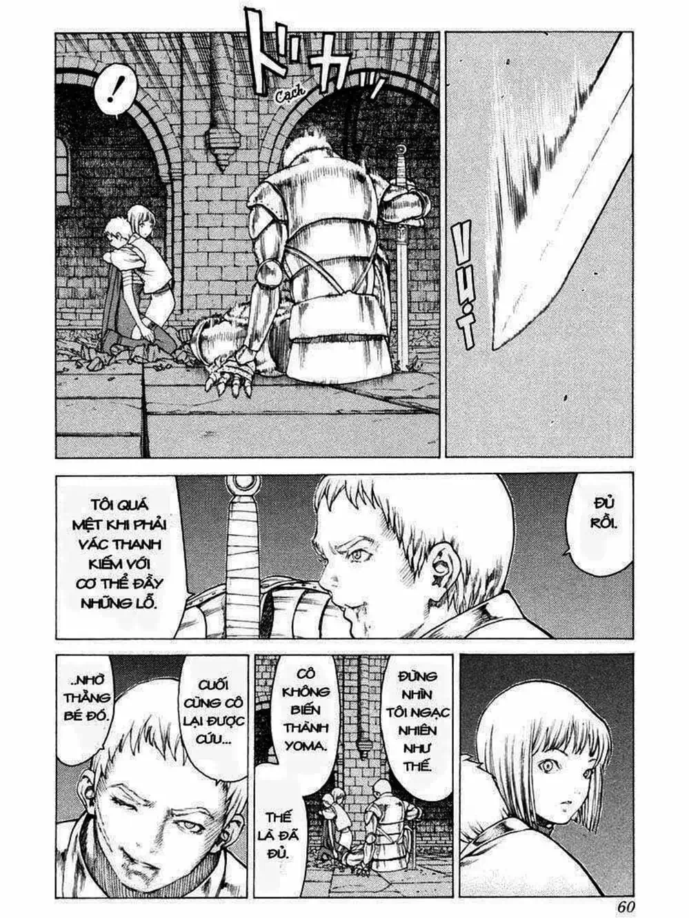 Truyện Tranh Claymore Mắt Bạc trang 4